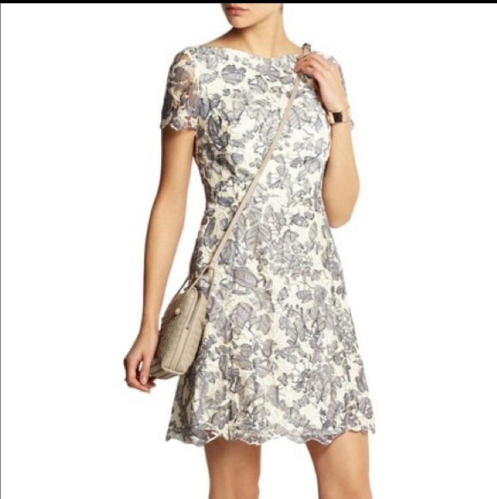 NWOT. Tory Burch summer Guipure mini lace dress